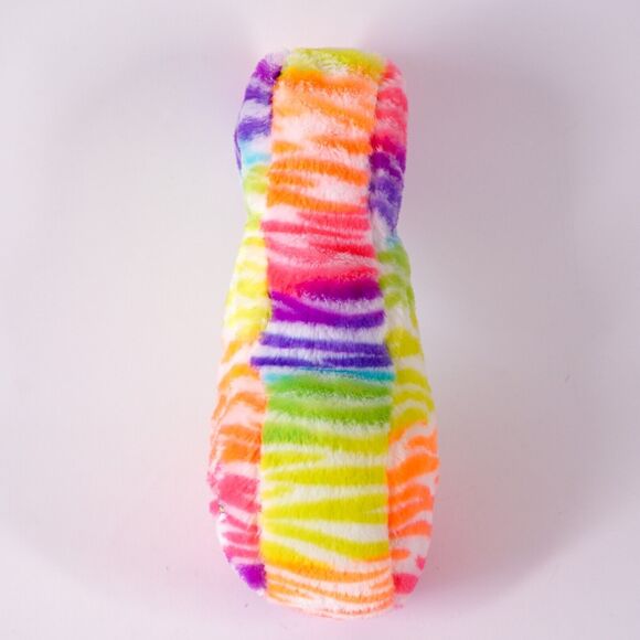 Peeps Neon Rainbow Bunny Rabbit Plush 10" Doll Toy Stuffed Animal Easter Plushie - Picture 2 of 7